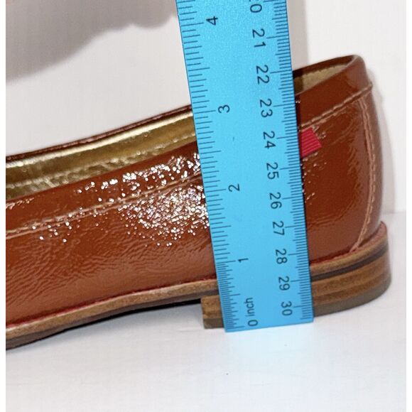 Marc Joseph East Village Leather Penny Loafer NEW Size 7.5 Patent Cognac Brown - Picture 13 of 16